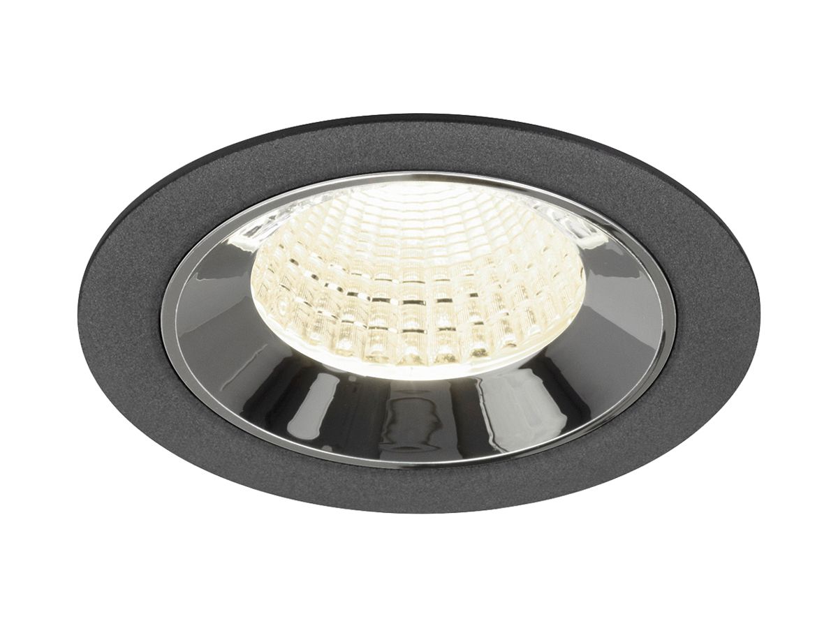 LED-Downlight SLV NUMINOS M 12W 1900lm 4000K WB DALI Ø90 sz/cr