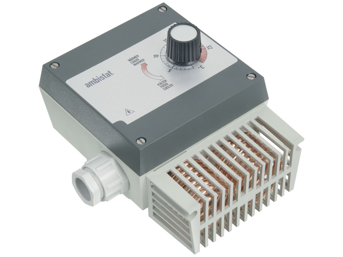 Industrie-Thermostat Trafag grau, A230, 0…30°C