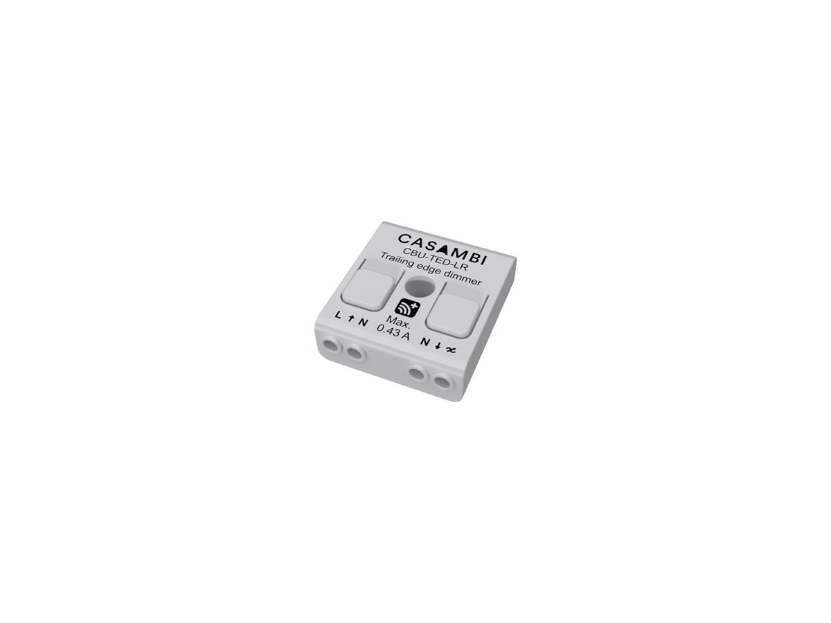 EB-RF-Dimmaktor YMOCA-TED-LR, 1×0…100W 85…240VAC, Casambi